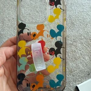 iPhone 15 pro Loopy Case Mickey Mouse Phone Case - Multicolor